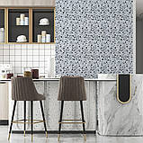 Самоклеюча плівка 0,45х10м х 0,07мм Білі вензелі (10175) SW-00000828, фото 6