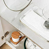 Самоклеюча плівка ромби срібло 0,40х10м SW-00000799, фото 3