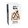 Жіноча портупея Art of Sex — Agnessa Leather harness, Чорний L-2XL, фото 4