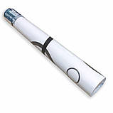 Самоклеюча плівка 0,45х10м х 0,07мм Срібні круги SW-00001201, фото 3