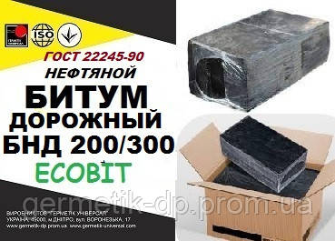 БНД 200/300 Ecobit ГОСТ 22245-90 битум дорожный нефтяной вязкий - фото 1 - id-p1977287806