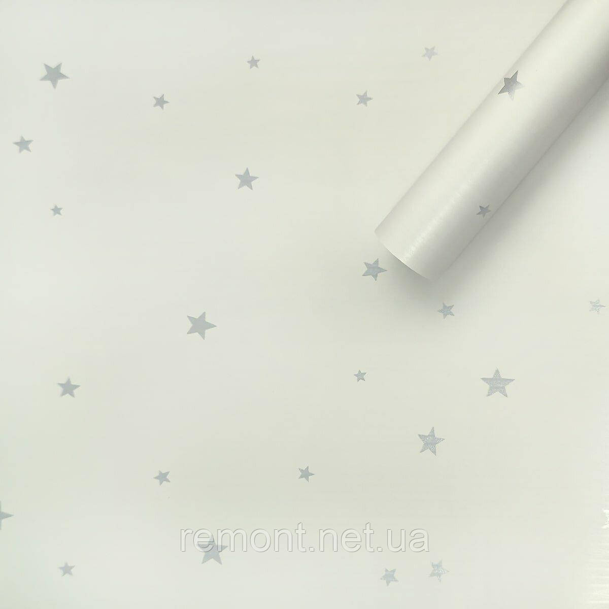 Самоклеюча плівка 0,45х10м х 0,07мм Зірки SW-00001258, фото 1