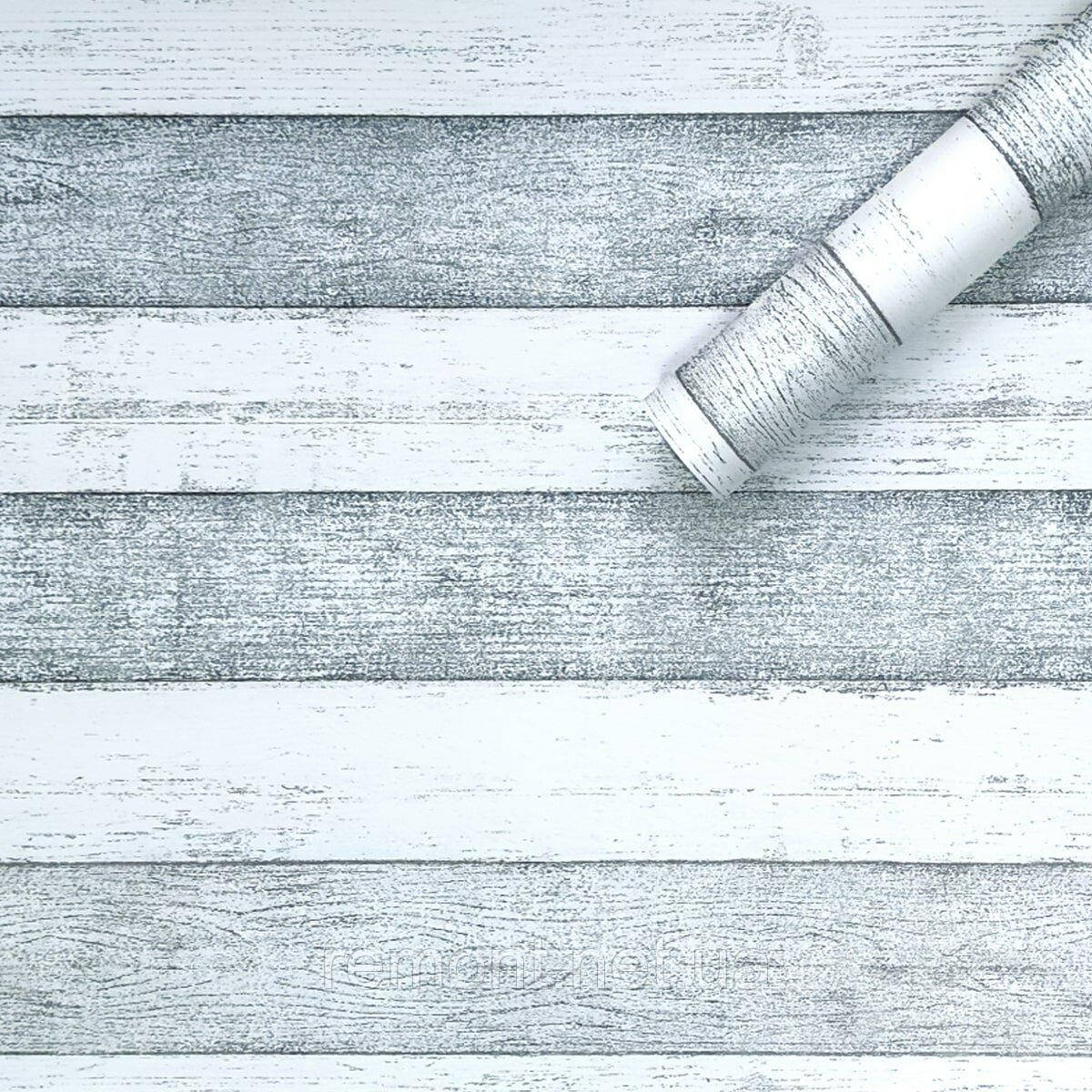 Самоклеюча плівка 0,45х10м х 0,07мм Деревно-вугільна SW-00001265, фото 1