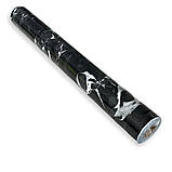 Самоклеюча плівка 0,45х10м х 0,07мм Чорний мармур з білим SW-00001280, фото 4