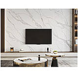 Самоклеюча вінілова плитка набір (6 рулонів) 3600х2800х2мм Мармур SW-00001457, фото 3