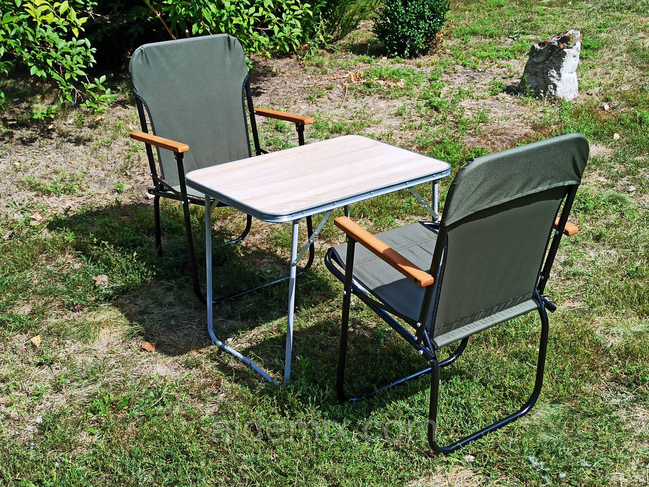 Стіл і стільці на природу крісла складні "Патріот О1+2з+" набір складних меблів для пікніка купити, фото 1