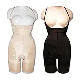 Комбідрес для корекції фігури Slim Shapewear з бретельками розмір XXXL та інші S-XXXL, фото 3