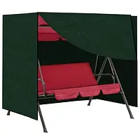 Садове покривало для гойдалок 150 х 215 х 145 см зелене