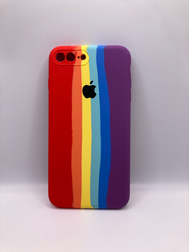 Накладка Rainbow Silicone Case IPhone 7+/8+ (6) 28562 Китай
