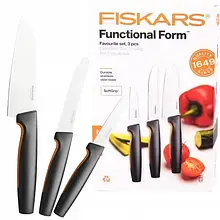 Набір ножів в коробці Fiskars Functional Form 1057556 3 шт