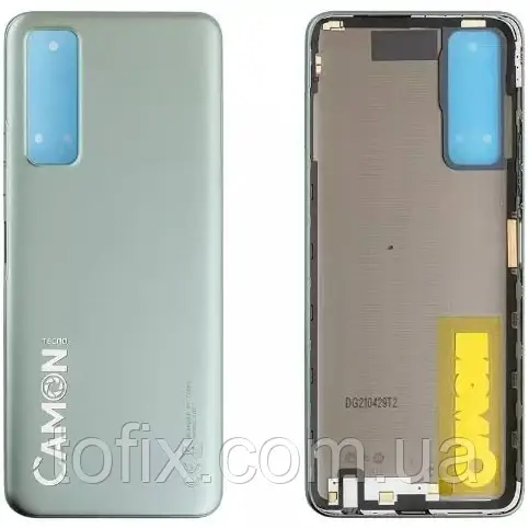 Задня панель корпусу (кришка акумулятора) Tecno Camon 17P (CG7n) оригінал, Spruce Green