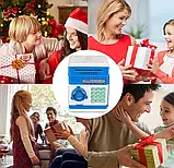 Сейф дитячий синій XR011, Дитячий сейф іграшка, Скарбничка з купюроприймачем, фото 6