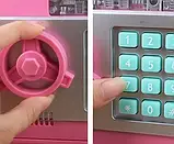 Сейф дитячий (жовтий, зелений, рожевий, червоний) 881506, Скарбничка з купюроприймачем, фото 5