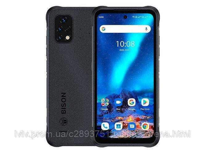Смартфон водостойкий, защищенный с нфс модулем на 2 сим Umidigi Bison 2 ...