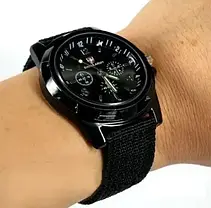 Чоловічі кварцові годинники Swiss Army Чорні | Чоловічі наручні годинники, фото 3