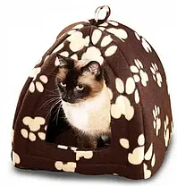 М'який будиночок Pet Hut для собак і кішок | Дім для тварин, фото 2