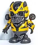 Інтерактивна іграшка DANCING ROBOT ЖОВТИЙ, Дитяча іграшка робот, Танцюючий робот, фото 5