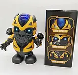 Інтерактивна іграшка DANCING ROBOT ЖОВТИЙ, Дитяча іграшка робот, Танцюючий робот, фото 6