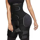 Коригувальний пояс ADJUSTABLE ONE PIECE WAIST BAND, Жироспалювальний пояс, фото 8