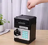 Дитячий сейф-скарбничка з кодовим замком, Скарбничка з купюроприймачем, Дитячий сейф для грошей, фото 5