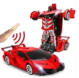 Машинка-трансформер на радіокеруванні Glorious Mission Autobot велика, Машинка на пульті, Робот-машина, фото 6