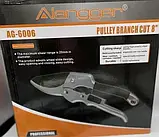 Секатор садовий Alangger AG-6006 200 мм, Ножиці садові, Сучкоріз, фото 6