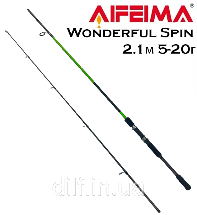 Спіннінг Feima Wonderful Spin 2.1м 5-20г