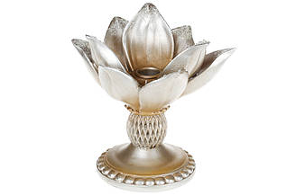 Декоративний свічник Квітка магнолії, 17см