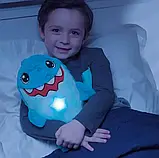 Дитяча м'яка іграшка зі світильником, Нічник-проектор зоряного неба у формі м'якої іграшки, фото 6