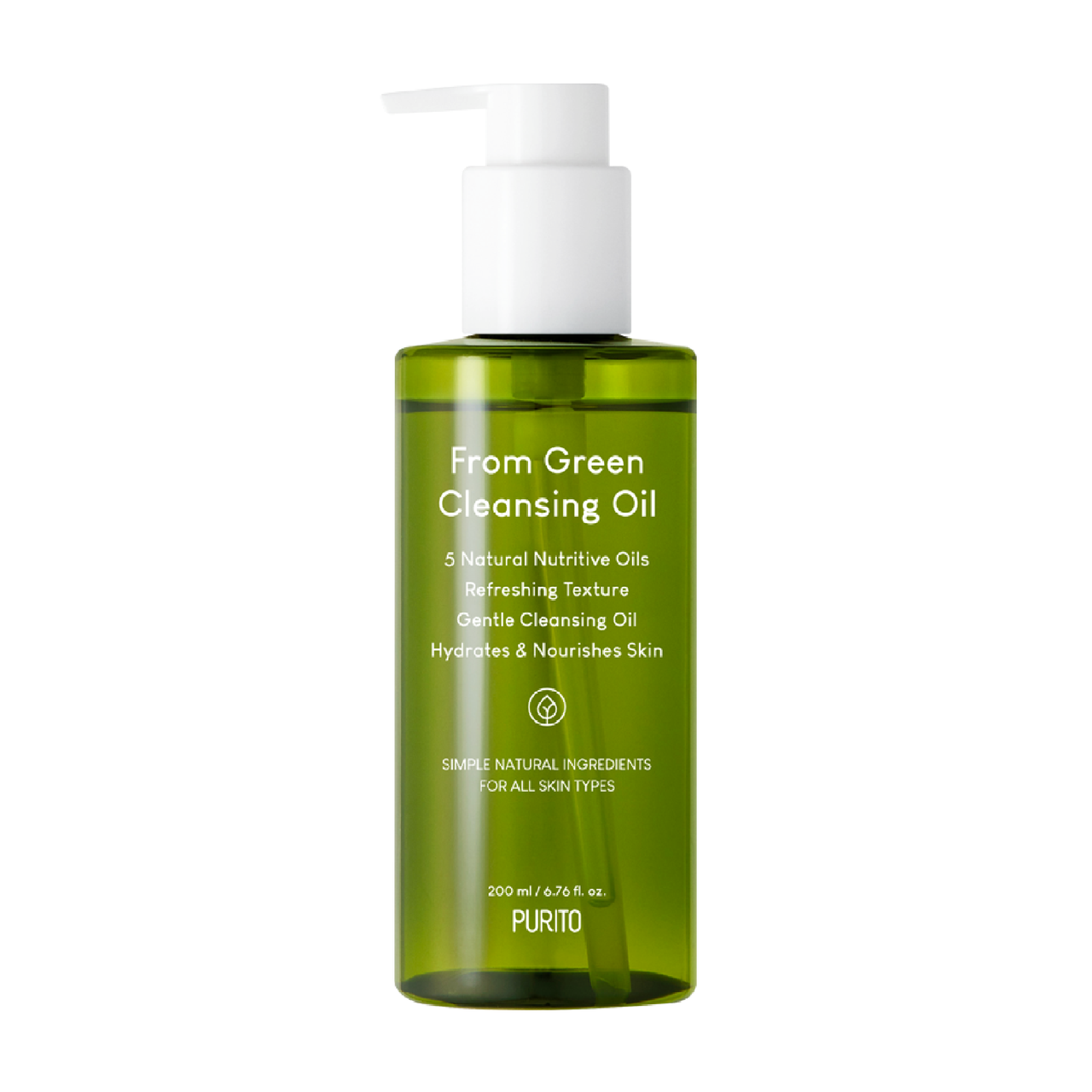 Гідрофільне очищуюче масло PURITO From Green Cleansing Oil 200 мл, фото 1