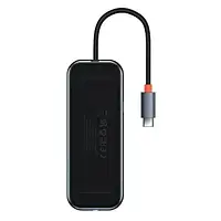 Хаб Baseus AcmeJoy 6-Port Type-CHUBtoHDMI* 1+USB3.0*2+USB2.0*1+Type-C PD&Data* 1+RJ45*1 WKJZ010313 Dark Grey