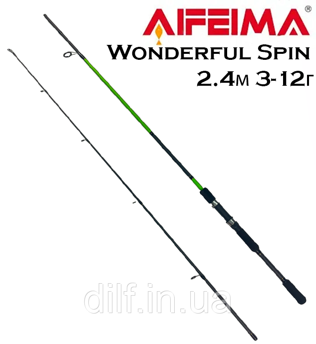 Спіннінг Feima Wonderful Spin 2.4м 3-12г