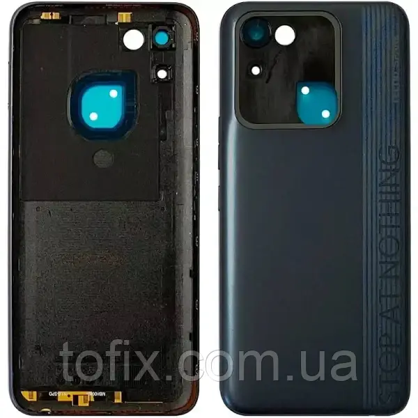 Задня панель корпусу (кришка акумулятора) Tecno Spark 8С (KG5k) зі склом камери, оригінал, Turquoise Cyan