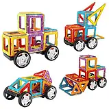 Магнітний конструктор Magical Magnet 40 деталей, Дитячий 3D конструктор, фото 2