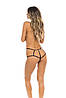 Трусики I LIKE IT ROUGH CROTCHLESS PANTY BLACK, S/M, фото 2