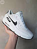Чоловічі кросівки Nike Air Max 90 white black essential Взуття Найк Аір Макс 90 білі з чорним, фото 3