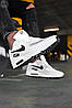 Чоловічі кросівки Nike Air Max 90 white black essential Взуття Найк Аір Макс 90 білі з чорним, фото 7