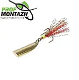 Грушка куля блешня на судака латунь 7 грама, фото 3