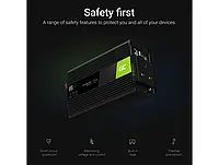 Стабилизаторы напряжения 24V на 230 V 500 W/1000W Чистый синус Green Cell (Инверторы)