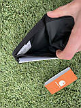 Текстильний чоловічий гаманець портмоне затискач для грошей Carhartt чорний (nst), фото 4