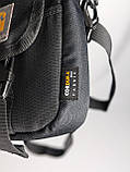 Барсетка чоловіча сумка-месенджер крос-боді міні Carhartt чорний (Nois), фото 5