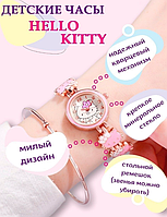 Дитячий наручний годинник "Hello Kitty (Хеллоу Кітті)" рожевий (NST)
