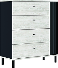 Комод 4Ш з ДСП у вітальню, спальню Тео Світ Меблів