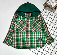 Тёплая рубашка Оверсайз для мальчика