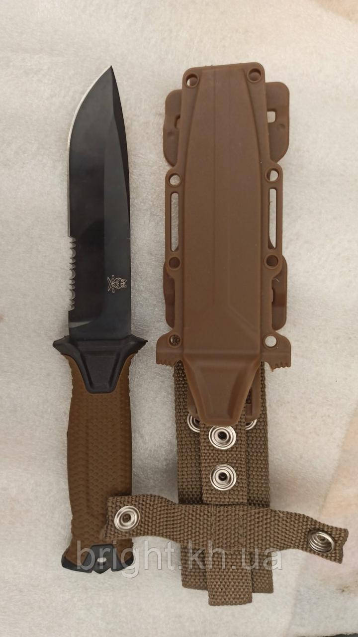 Тактичний військовий ніж із фіксованим лезом, фото 1