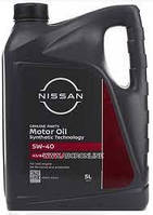Моторное масло Nissan MOTOR OIL FS 5W-40 A3/B4, 5л KE90090042