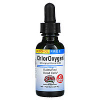 Herbs Etc., ChlorOxygen, концентрат хлорофилла, без спирта, 30 мл (1 жидк. унция) Днепр