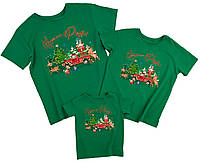 Комплект семейных футболок - Мирного Рождества