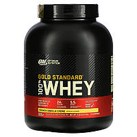 Optimum Nutrition, Gold Standard 100% Whey, сироватка зі смаком французького ванільного крему, 2,27 кг (5