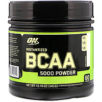 Optimum Nutrition, BCAA 5000, розчинний порошок, без добавок, 345 г (12,16 унції) Дніпр